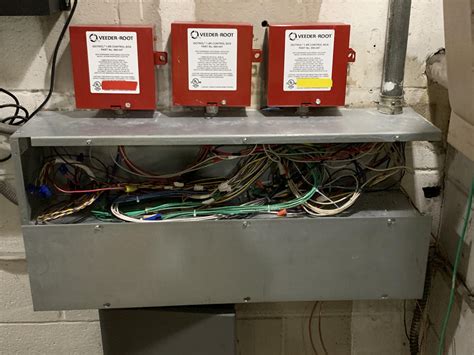 underground gas station wiring